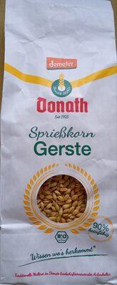 Sprießkorn Gerste