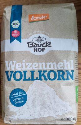 Weizenmehl Vollkorn