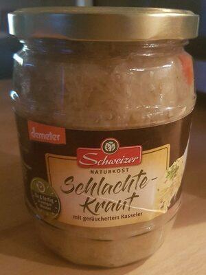 Schlachtekraut mit geräuchertem Kasseler