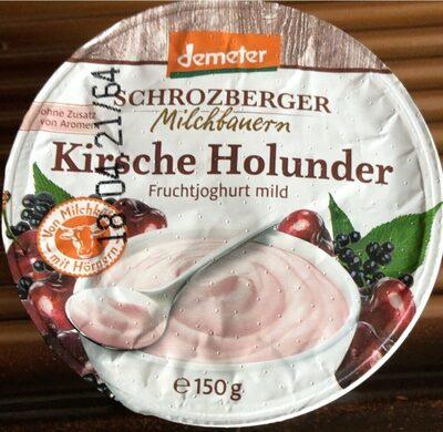Kirsch Holunder Joghurt