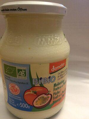 Spécialité fermentée au bifidus, à la pêche et au fruit de la passion