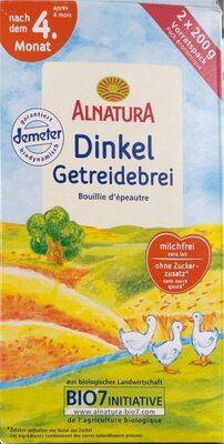 Dinkel-Getreidebrei