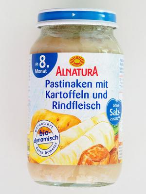 Pastinaken mit Kartoffeln und Rindfleisch