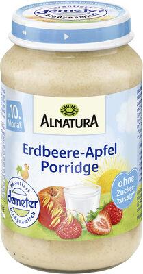 Erdbeere-Apfel Porridge