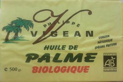 Huile de palme biologique