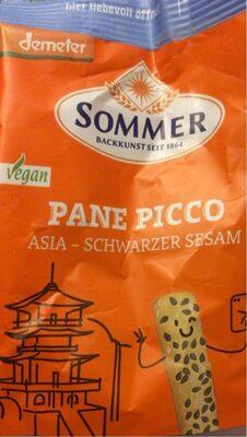 Sommer & Co. Pane Picco Asia Schwarzer Sesam