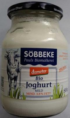 Bio Joghurt mild stichfest 3,8%