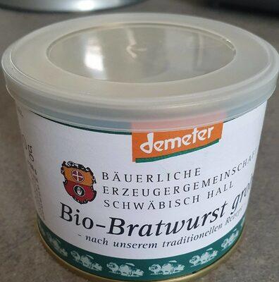 Bio Bratwurst grob