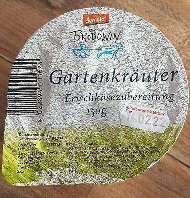 Frischkäse Gartenkräuter