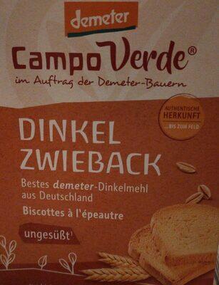 Campo verde Dinkel Zwieback