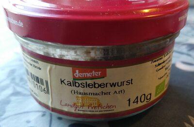 Kalbsleberwurst