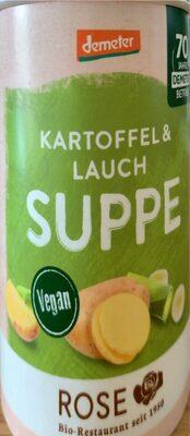 Kartoffel und Lauch Suppe