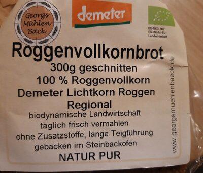 Roggenvollkornbrot