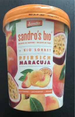 Sandro‘s Bio Sorbet Pfirsich Maracuja