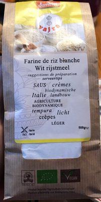 Farine de riz blanche