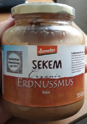 Organic Erdnussmus fein