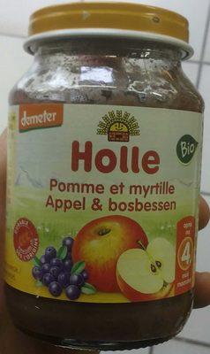 Holle Pomme et myrtille
