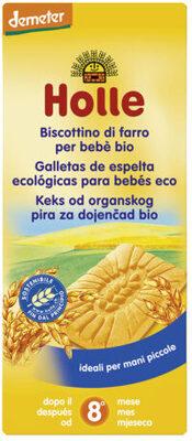 Galletas de espelta ecológicas para bebés eco