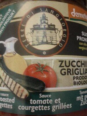 Sauce Tomate Et Courgettes Grillées
