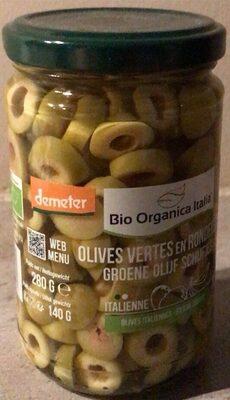 Olives vertes en rondelles