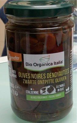 Olives noires denoyautées